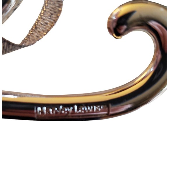 Harvey Lewis Initial Letter Y Swarovski Crystal Silver Monogram Ornament - Picture 4 of 4